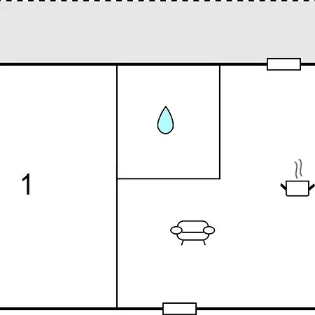 1 Bedroom Cozy In